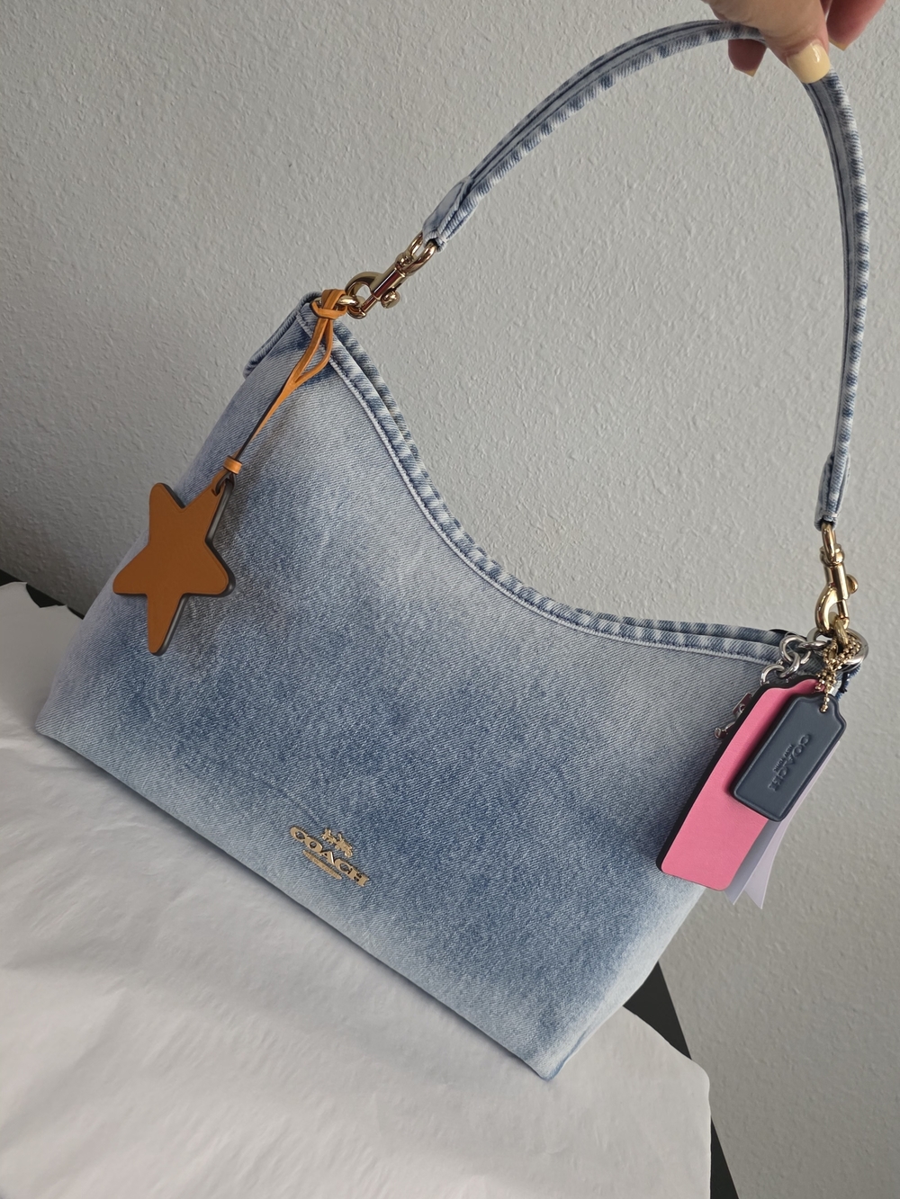 Coach Laurel Denim Bag